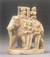 Elefante-Torre ajedrez - India-XVI